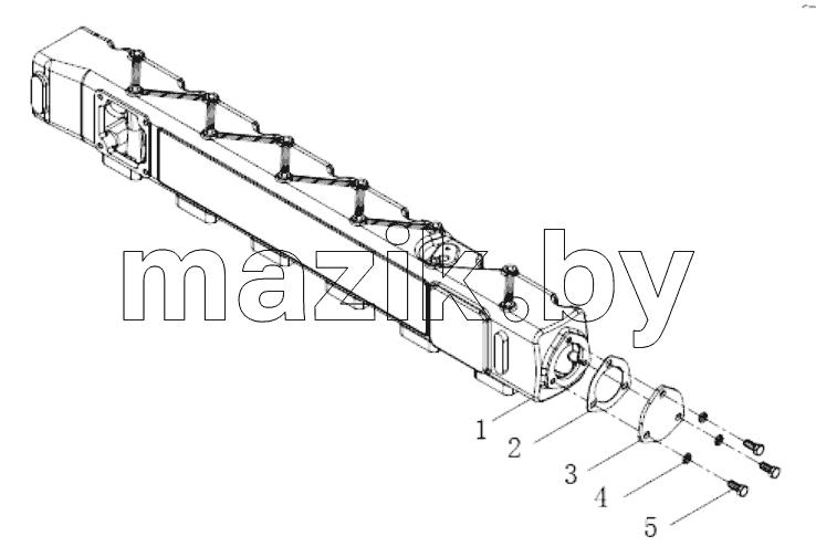  Intake pipe assembly