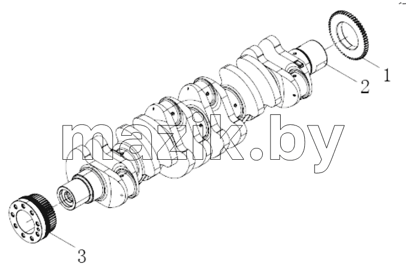  Crankshaft assembly