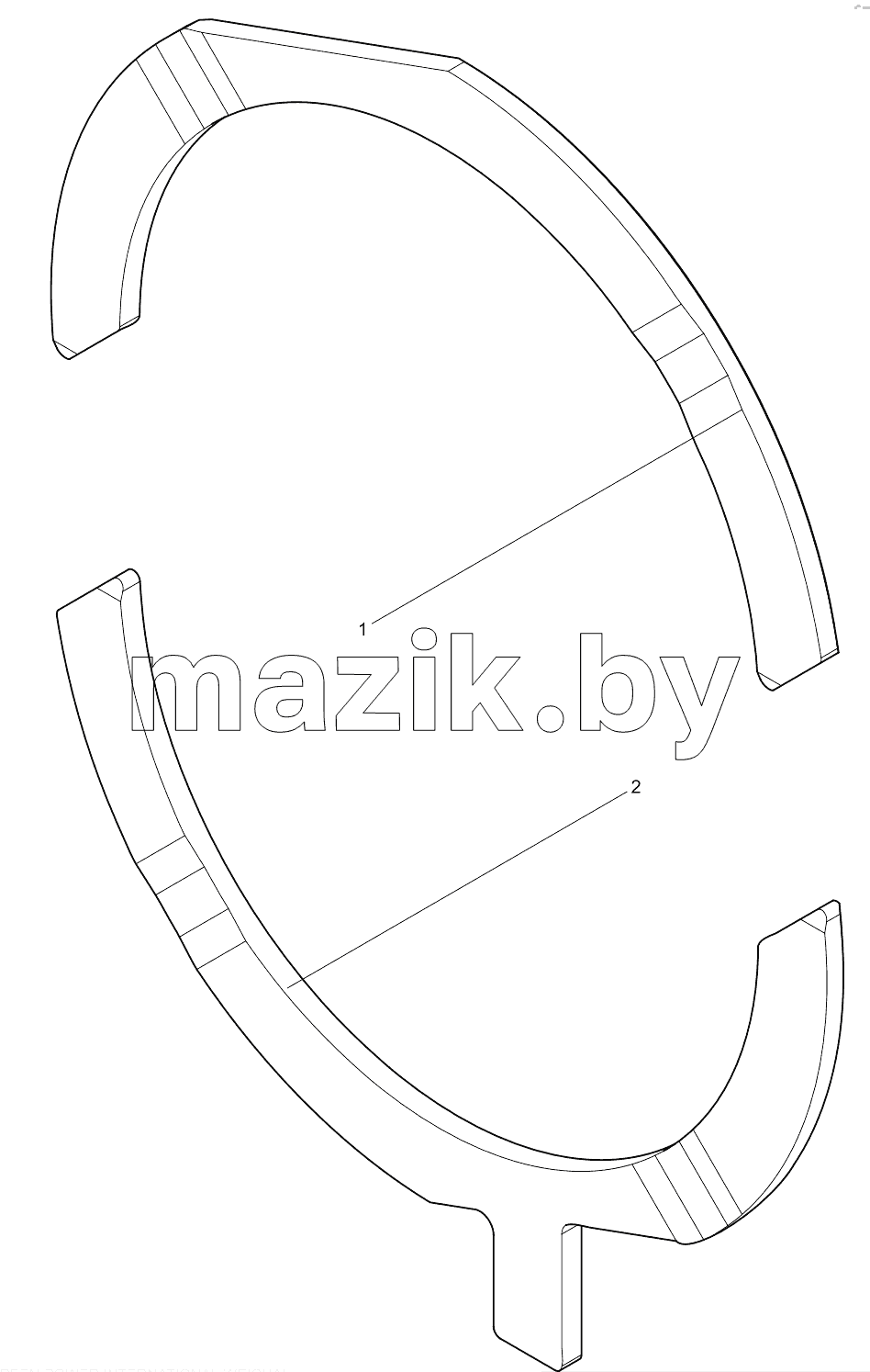  Thrust Plate Set