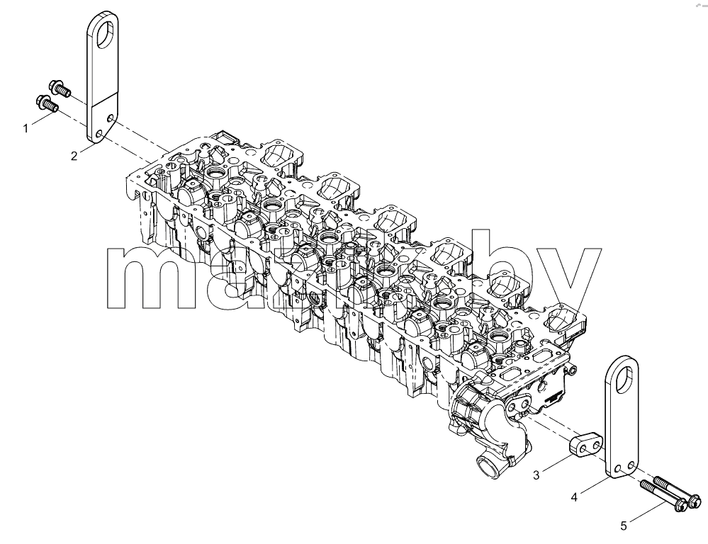  Engine Hanger Plate Group