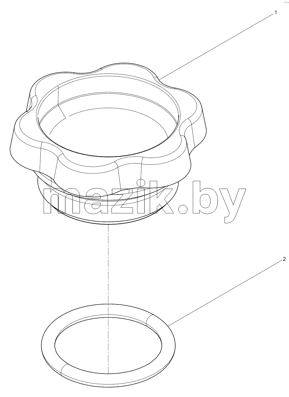  Oil filling port cover assembly