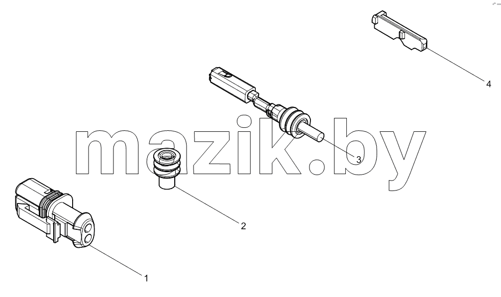  Starting relay Conneting parts