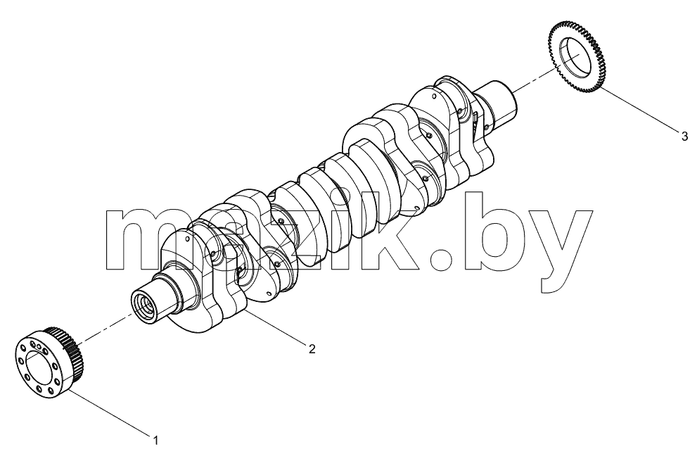  Crankshaft Subassembly
