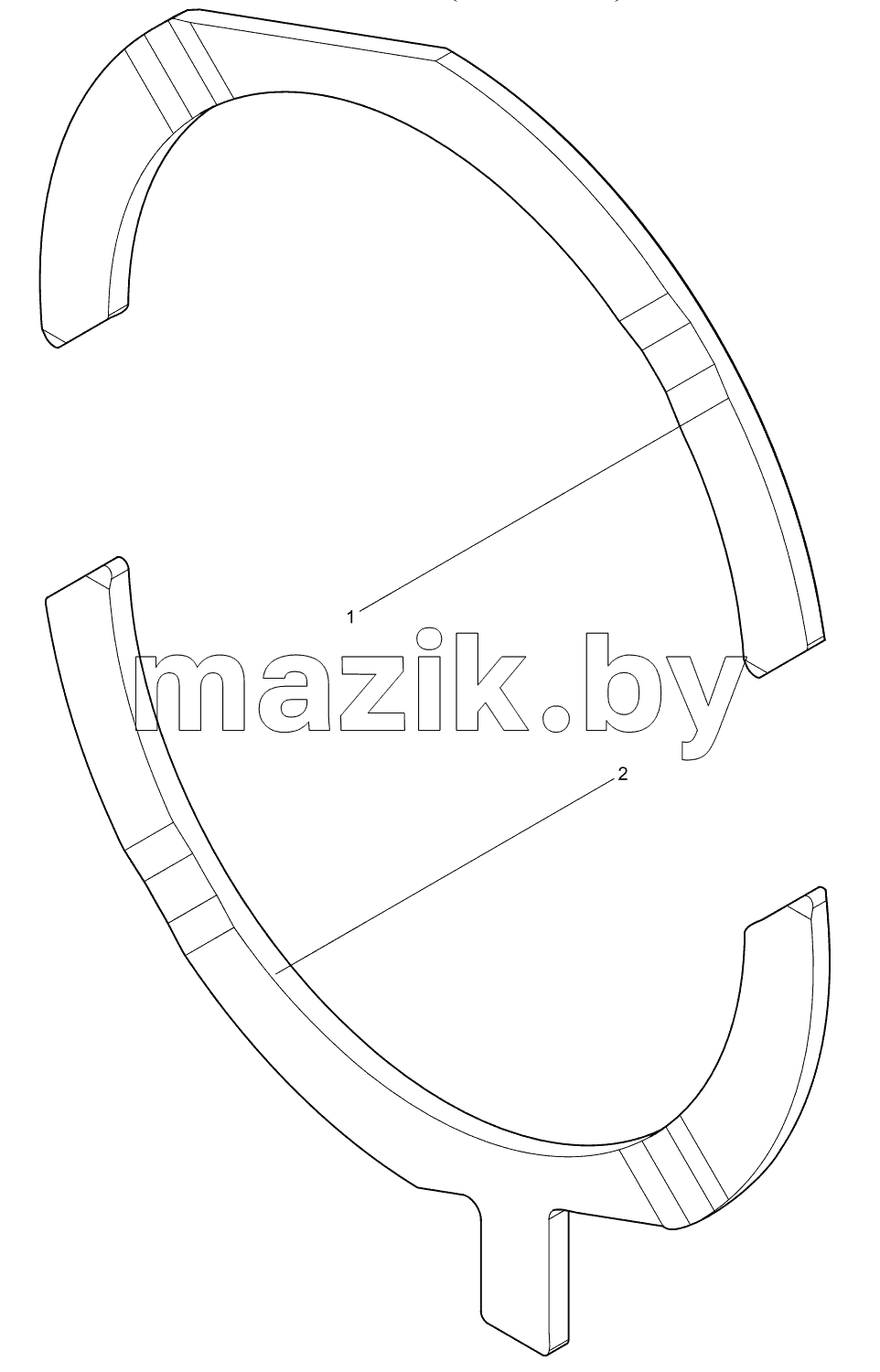  Thrust Plate Set