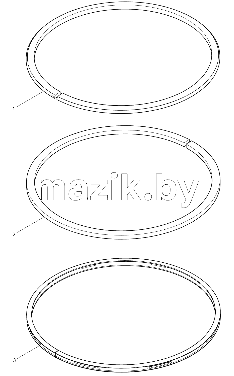  Piston Ring Set