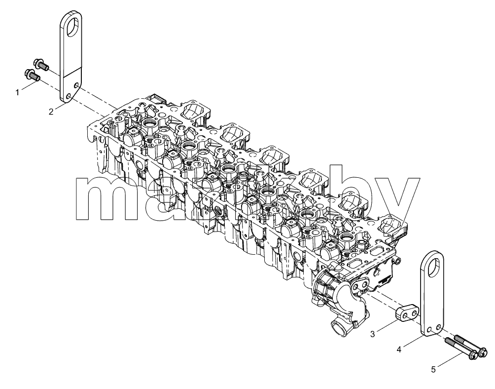  Engine Hanger Plate Group