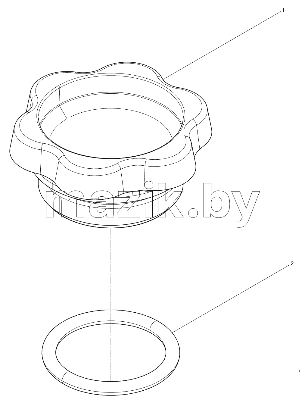  Oil filling port cover assembly