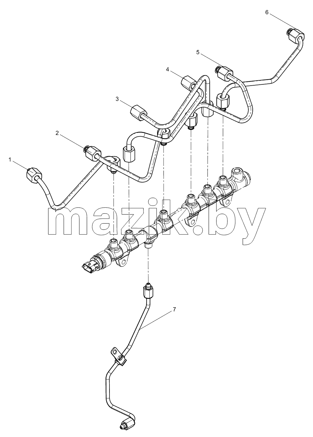  High-pressure Fuel Pipe Assembly
