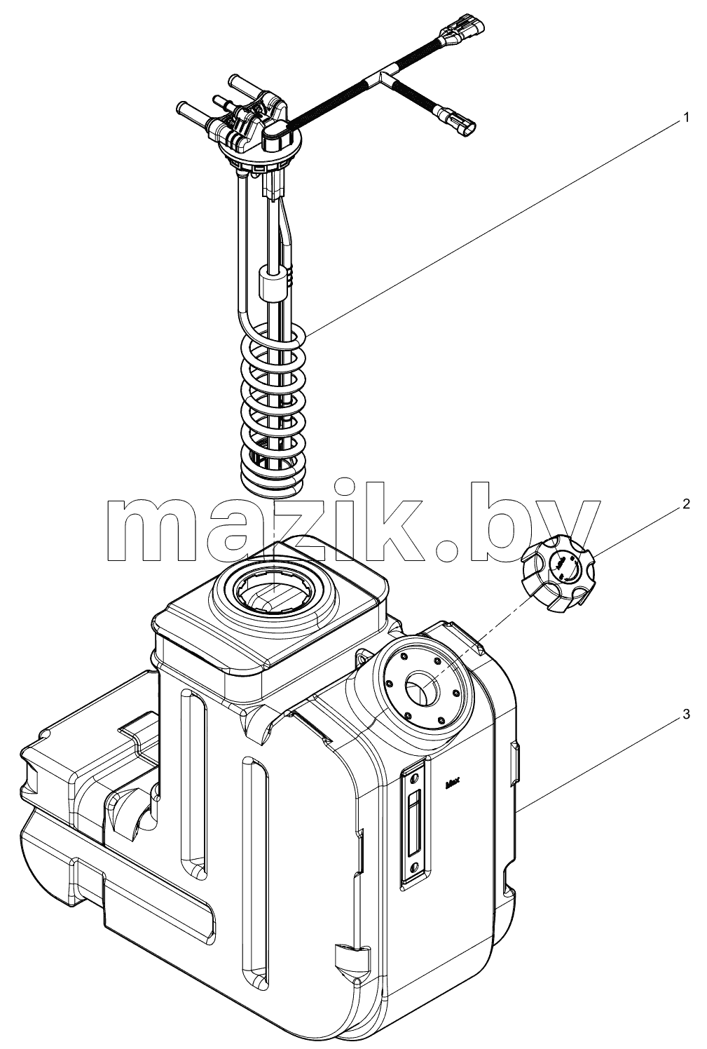  Urea Tank Assembly