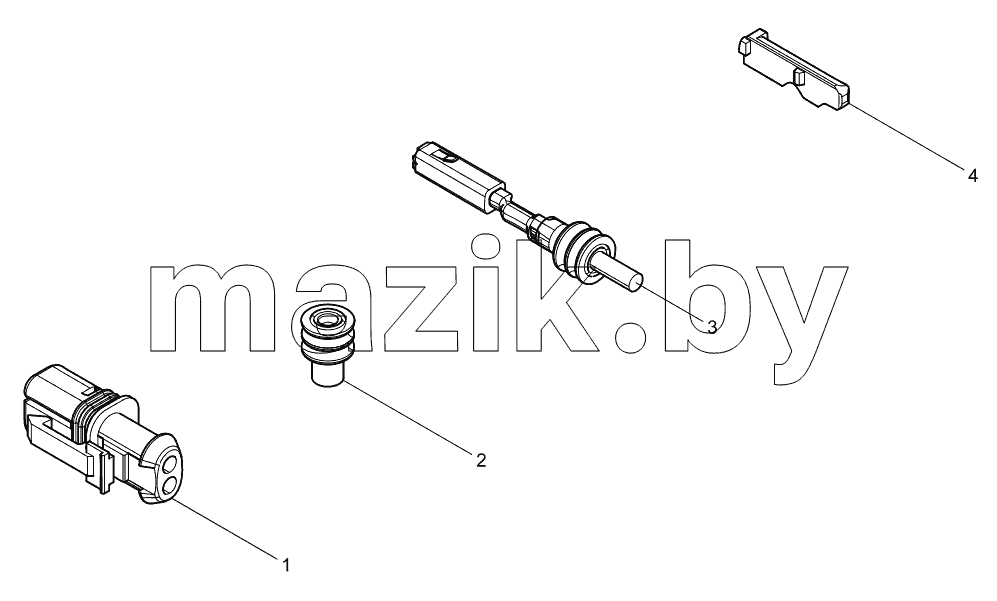 Starting relay Conneting parts
