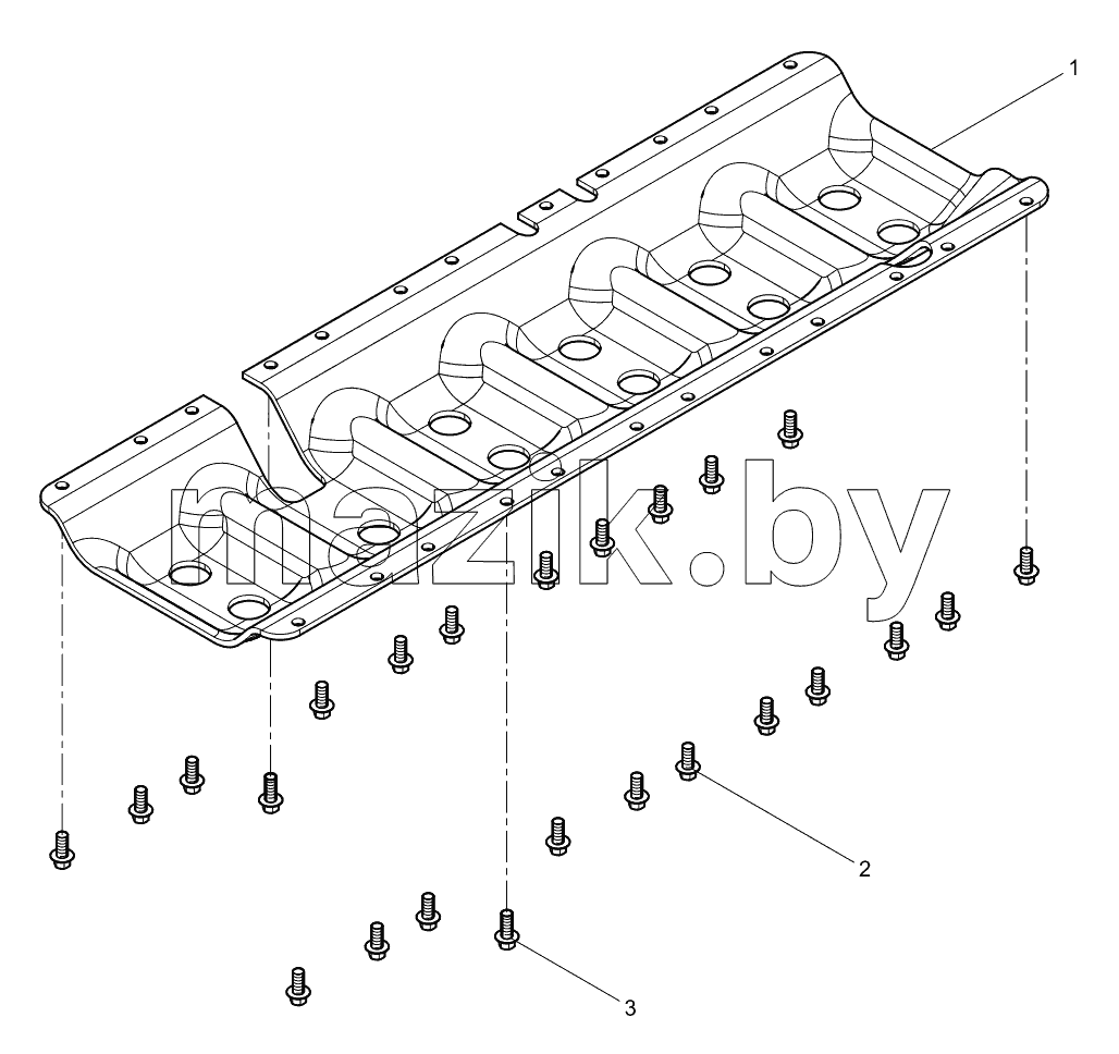  Engine Block Reinforcing Plate Group