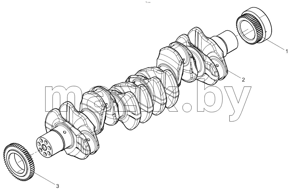  Crankshaft Subassembly