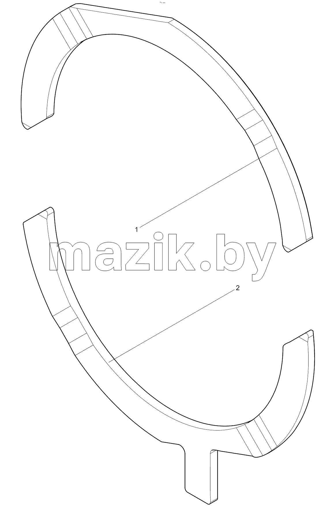  Thrust Plate Set