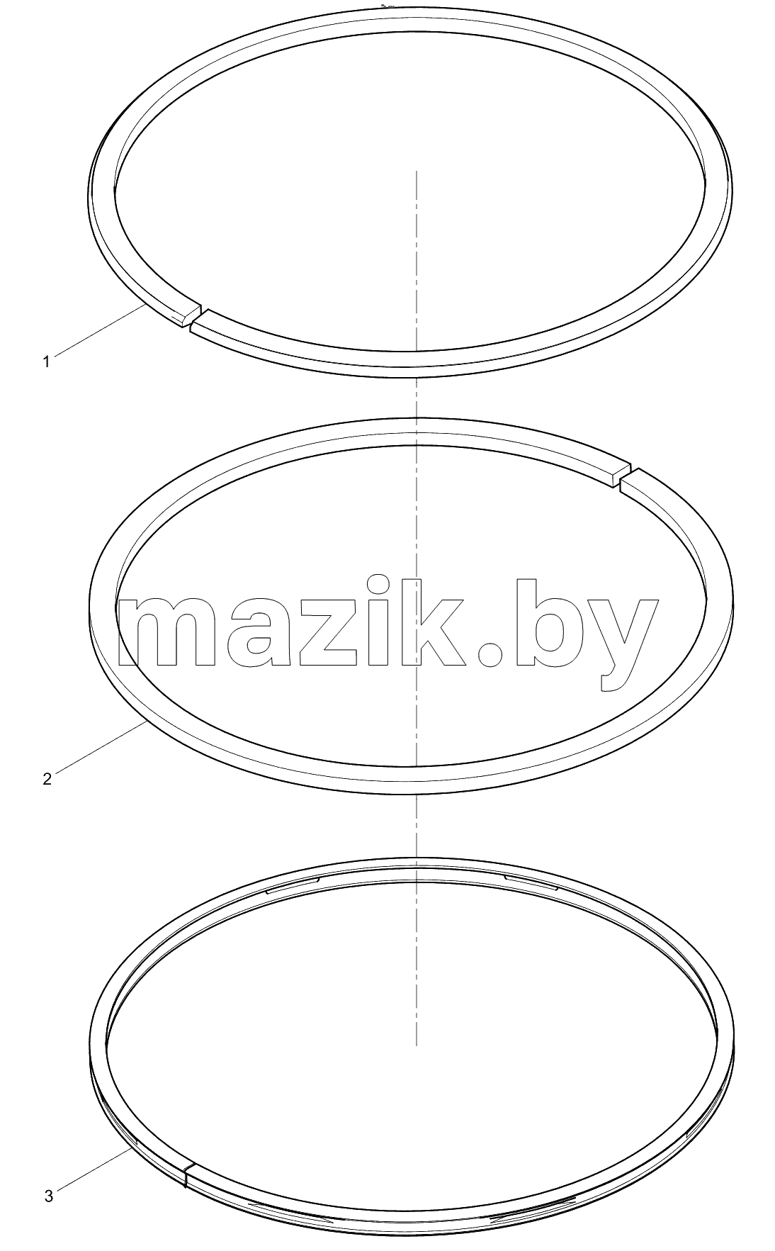  Piston Ring Set