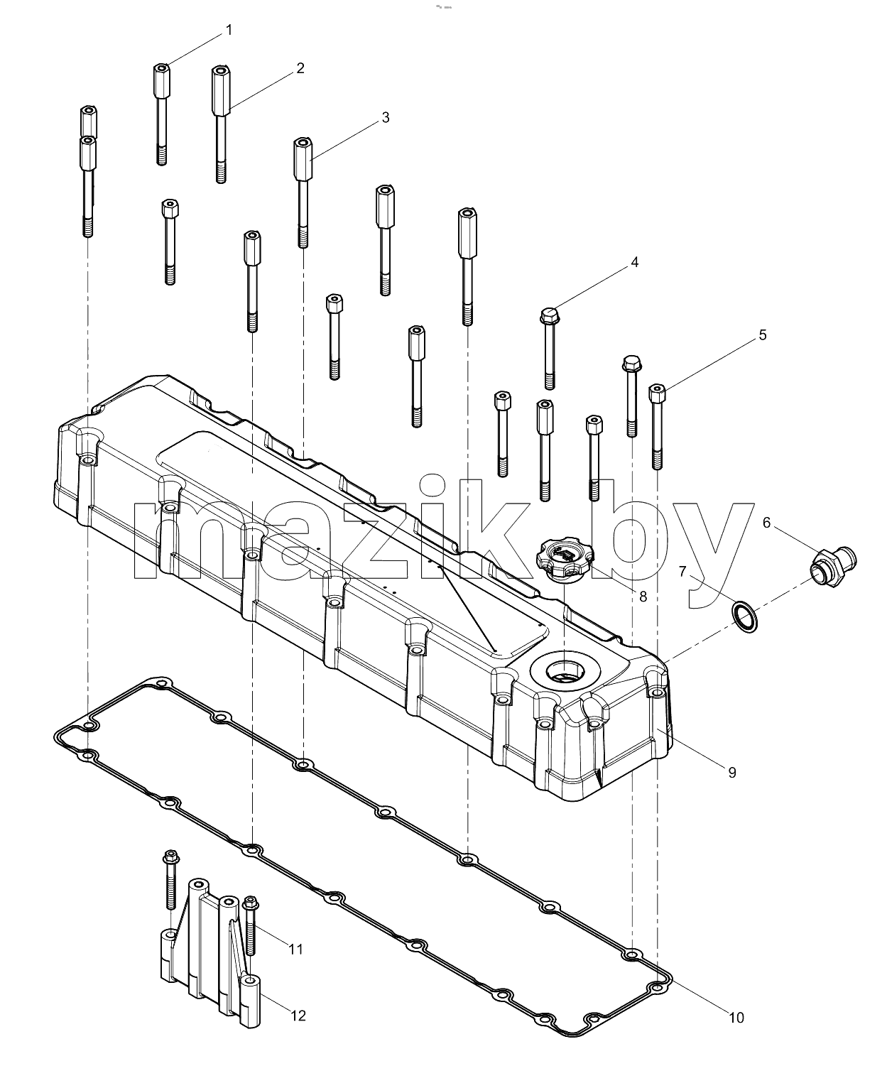  Cylinder Head Cover Group
