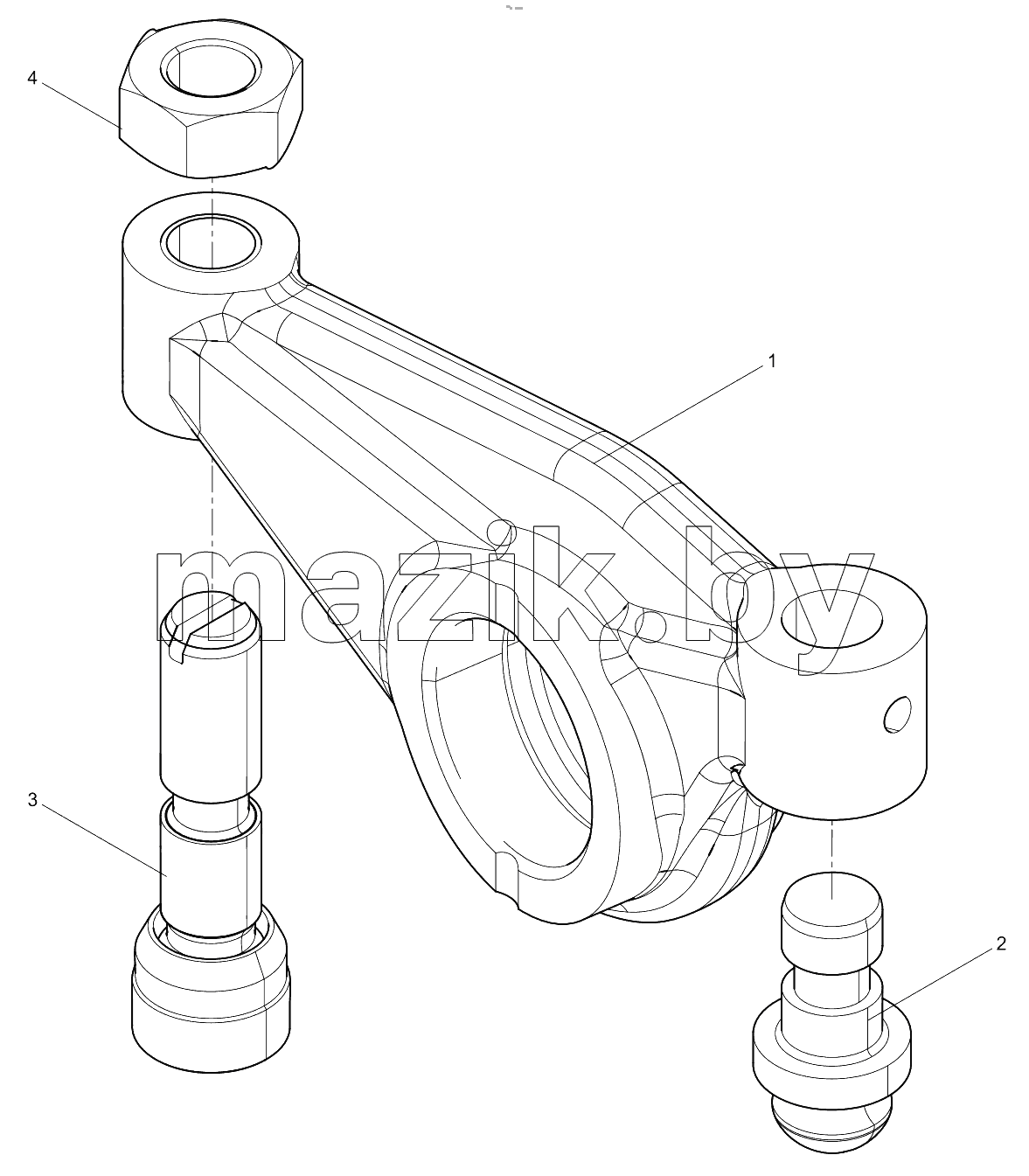  Intake Rocker Arm Set