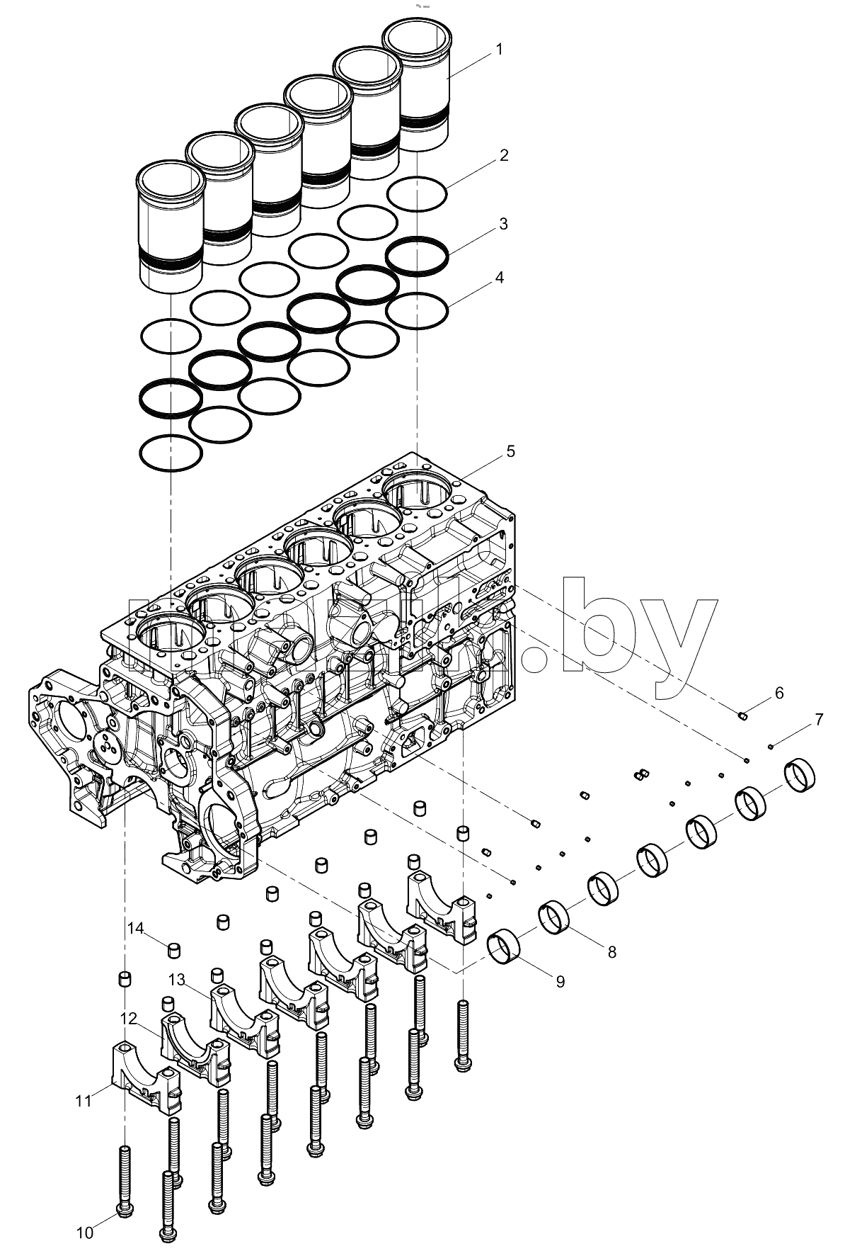  Crankcase pre-assembly