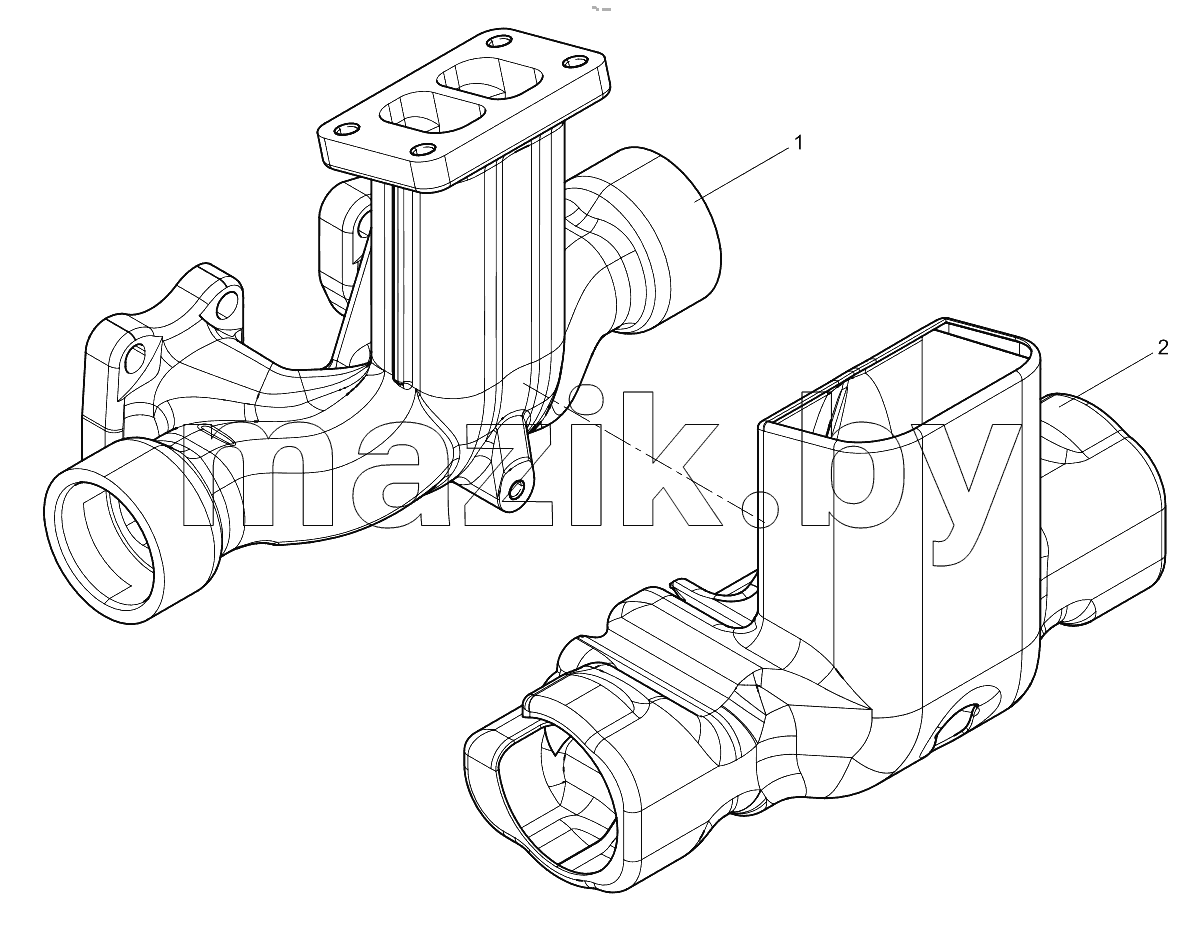  Exhaust Manifold Heat Shield Assembly