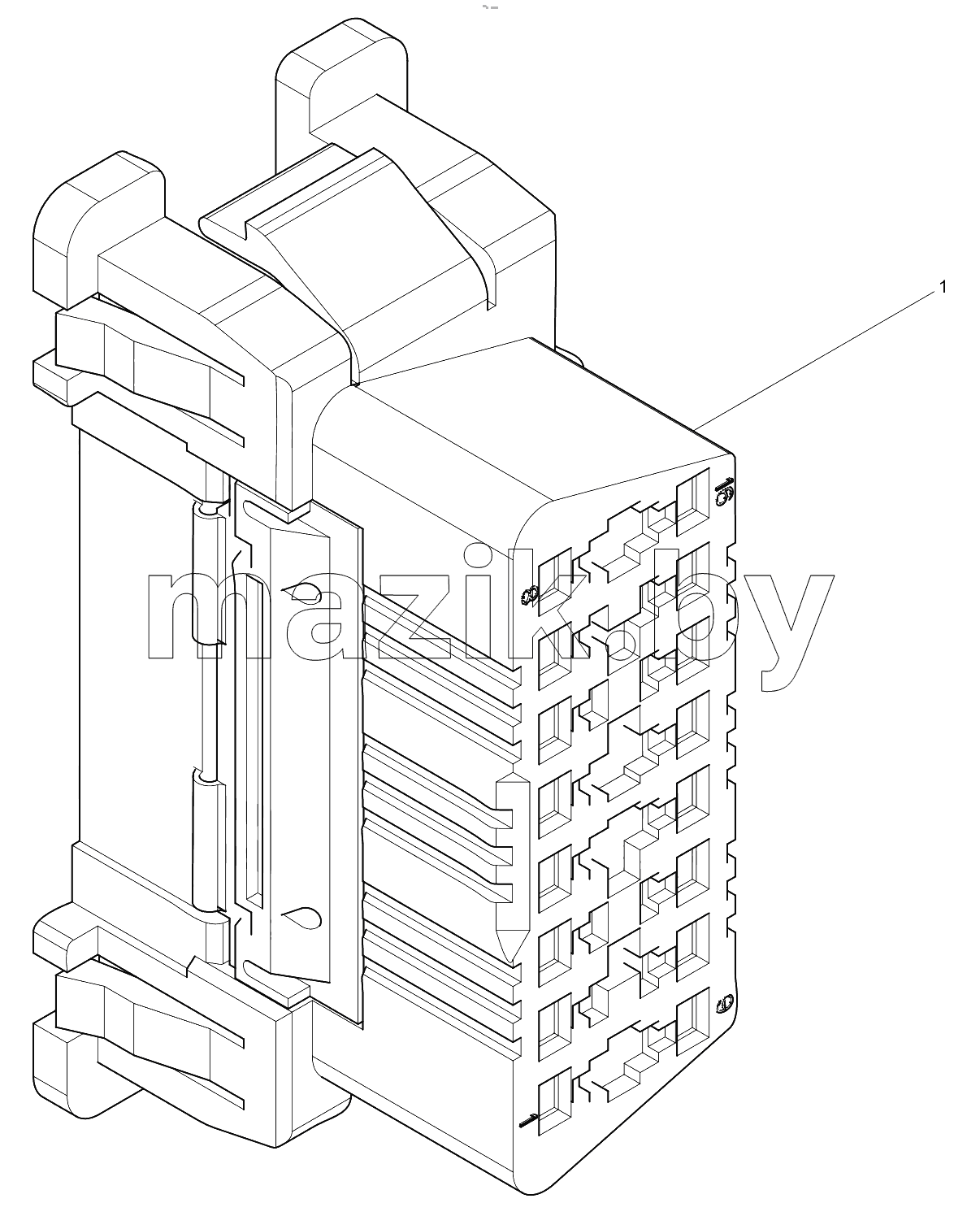  Separate Delivery Parts Group Attached to Engine
