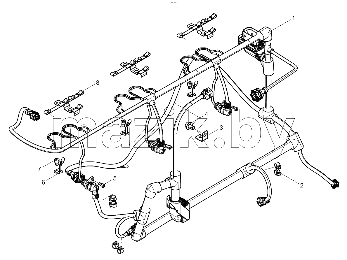  Electronic Control System Harness Group
