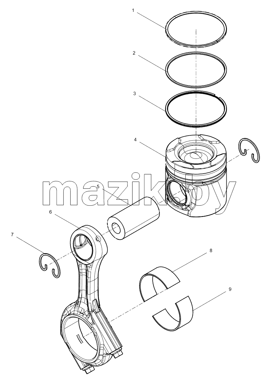  Piston and Connecting Rod Group