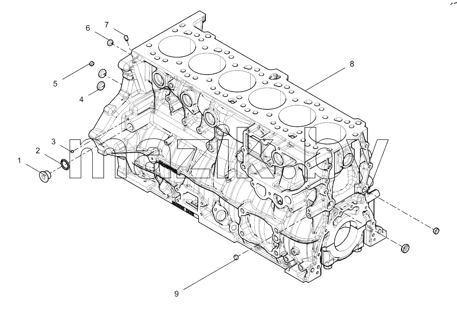  Crankcase assembly