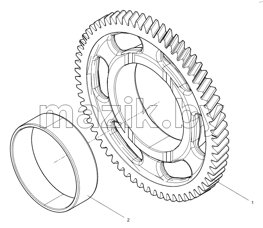  Idler Gear Assembly