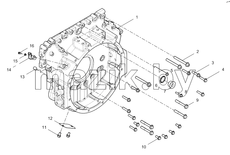  Flywheel Housing Group