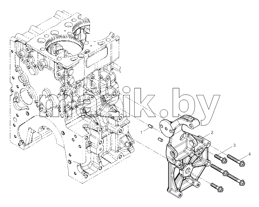  Alternator Bracket Group