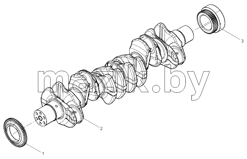  Crankshaft Subassembly
