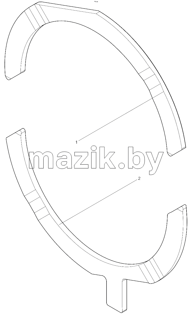  Thrust Plate Set