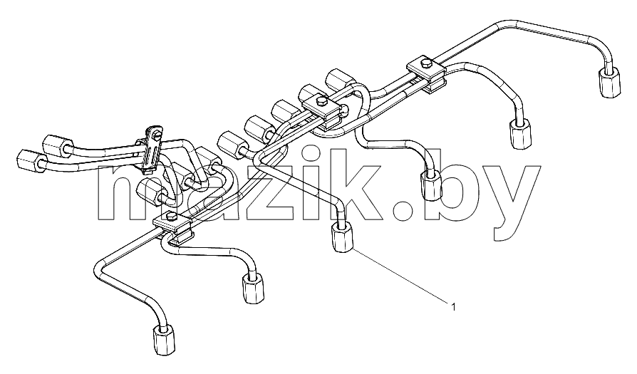  High Pressure Fuel Pipe Group