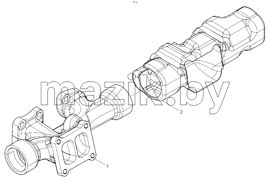  Exhaust Manifold Heat Shield Assembly