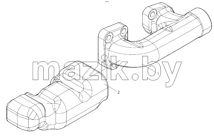  Exhaust Manifold Heat Shield Assembly