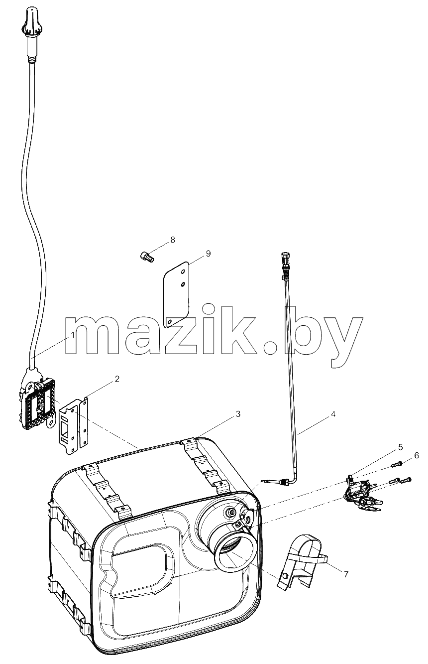  SCR Box Assembly