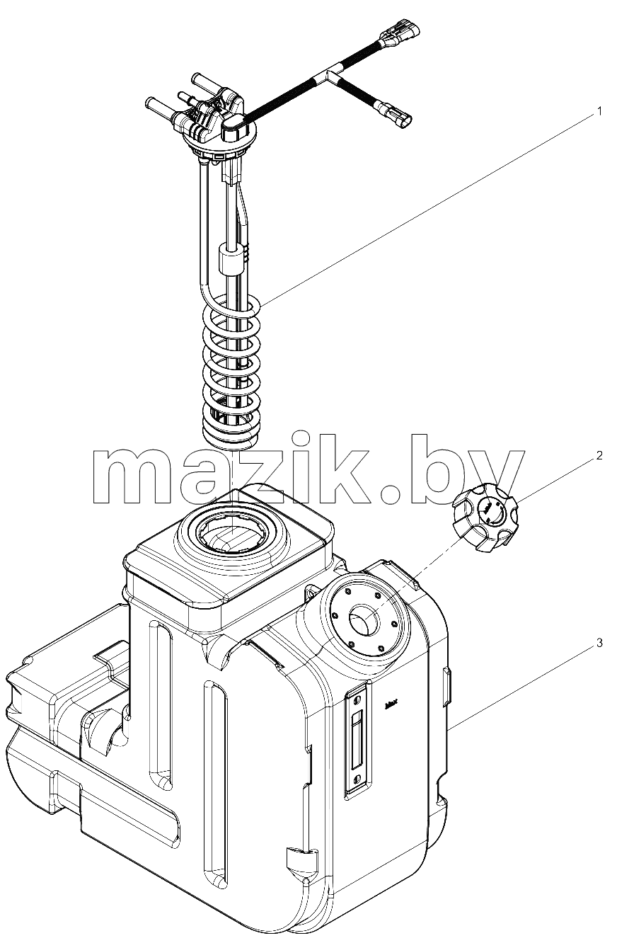  Urea Tank Assembly