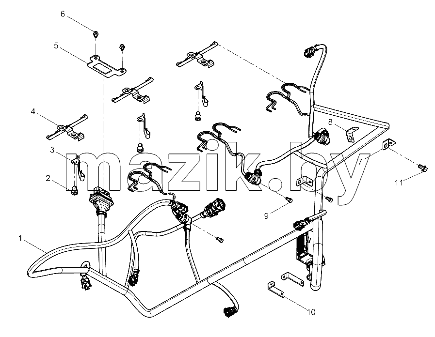  Electronic Control System Harness Group