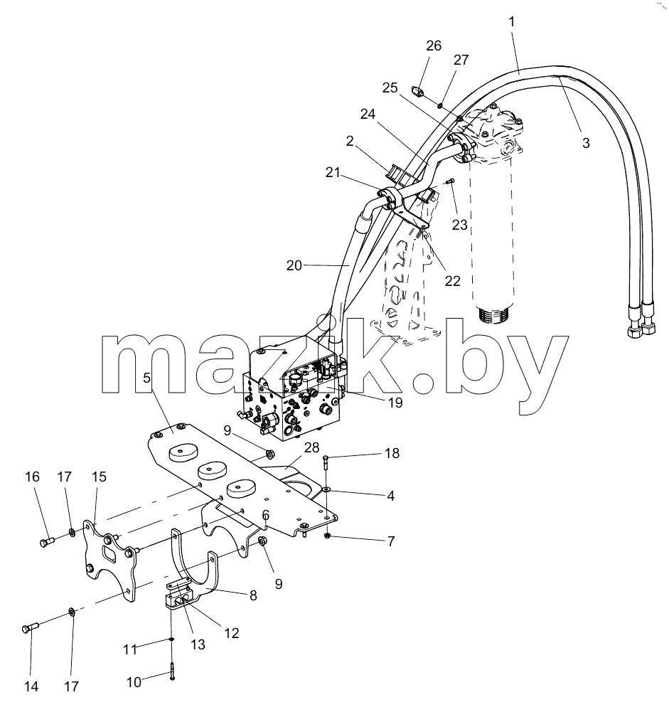  332107006 MAIN VALVE CONTROL PIPELINE