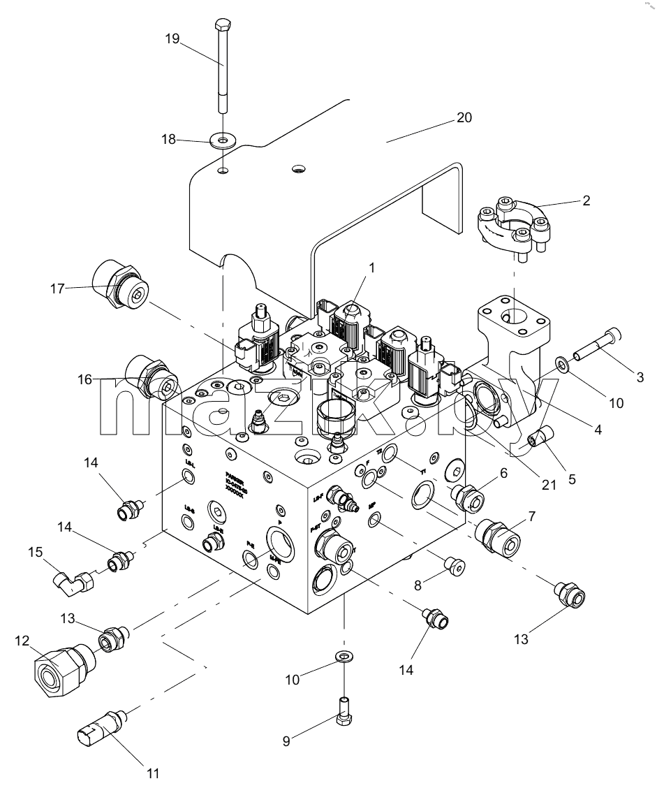  332107005 MAIN VALVE ASSEMBLY