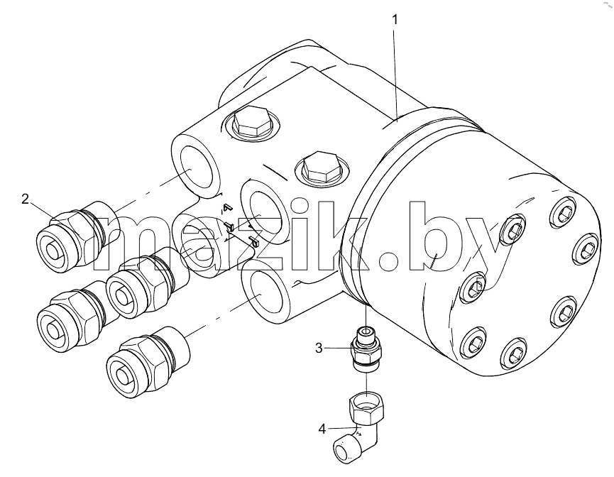  332106975 STEERING GEAR COMPONENT