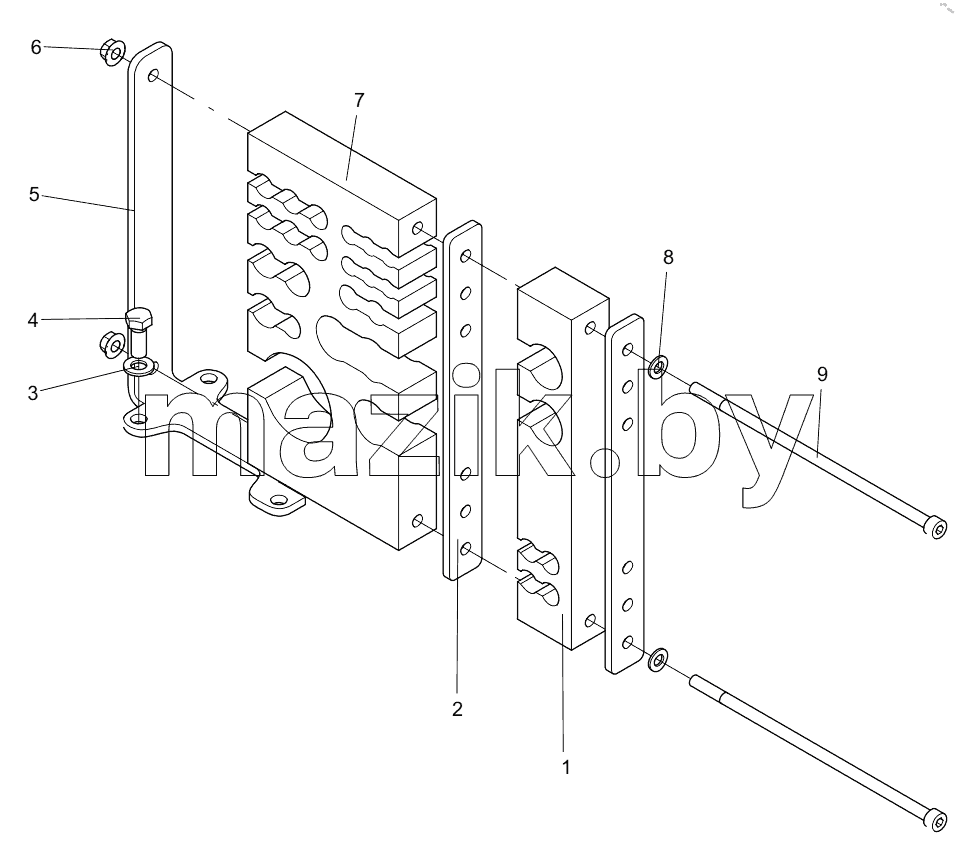  332106977 PIPE CLIP ASSEMBLY