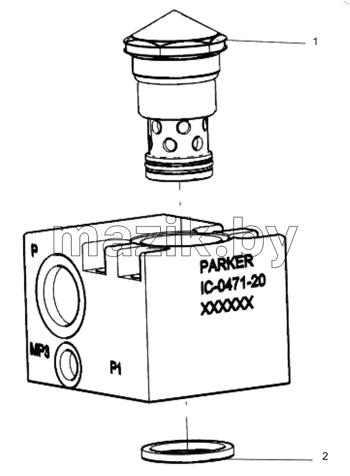  804010000 CHECK VALVE GROUP