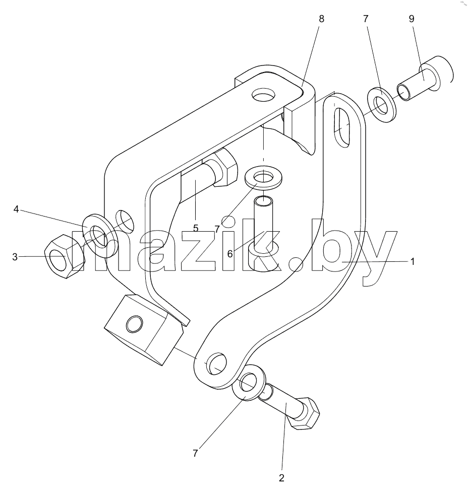  332106935 PIPE CLIP ASSEMBLY