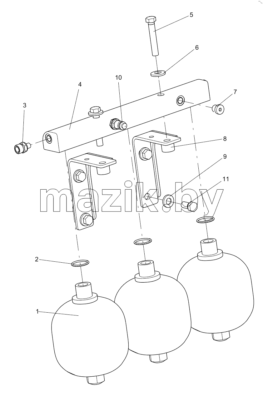  332107008 ENERGY ACCUMULATOR A3 GROUP