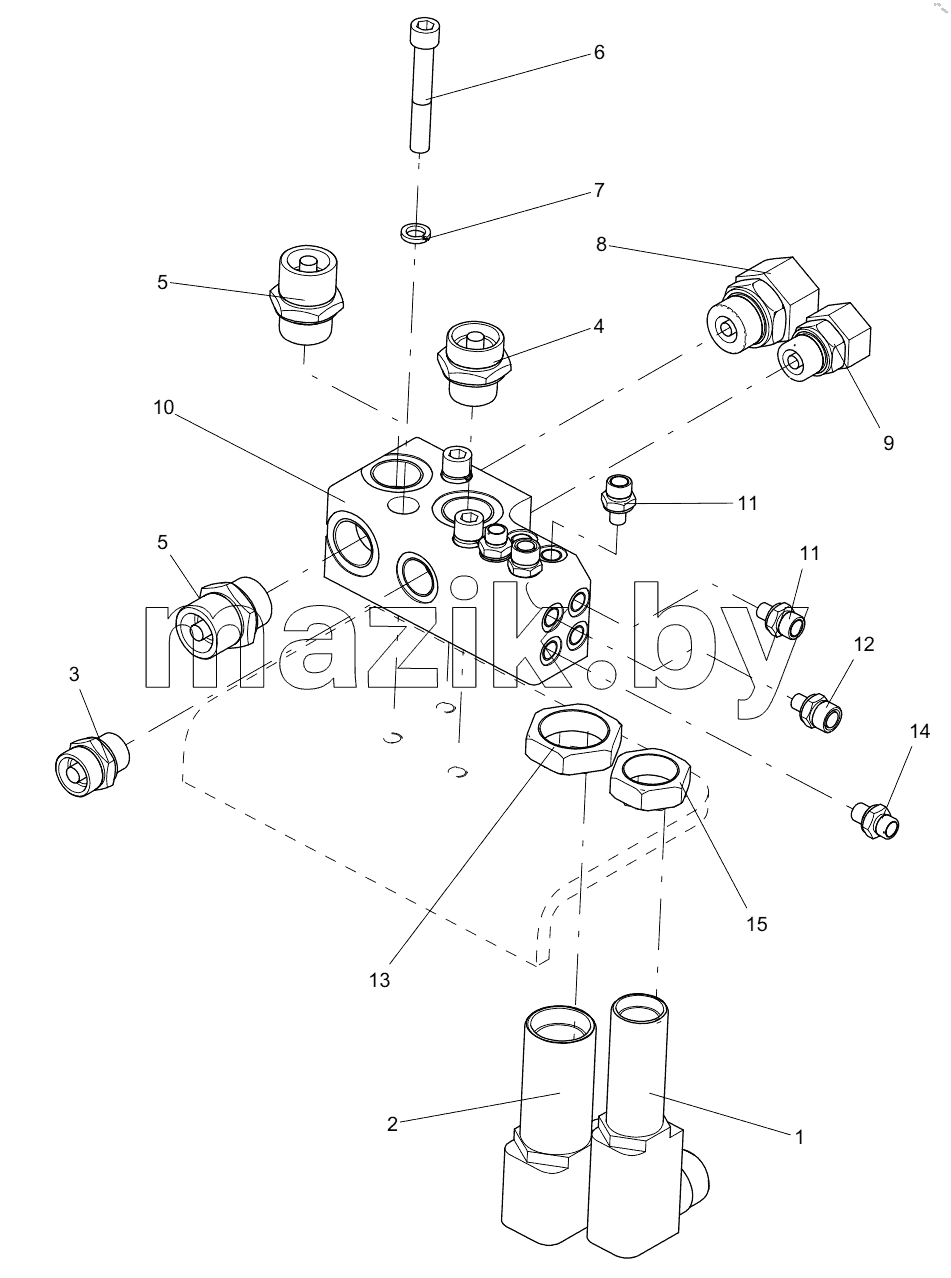  332107150 DIVERTER COMPONENTS