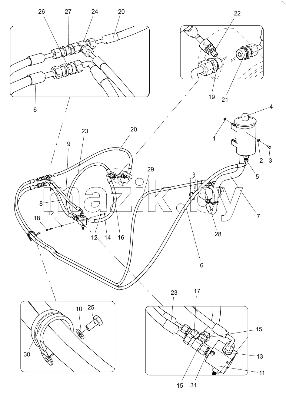  332107047 RETARDER COOLING CONTROL SYSTEM