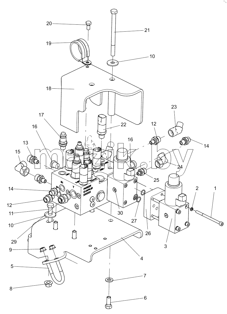  332106962 BRAKE VALVE ASSEMBLY