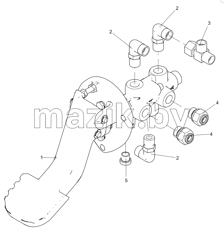  332106969 BRAKE PEDAL COMPONENT