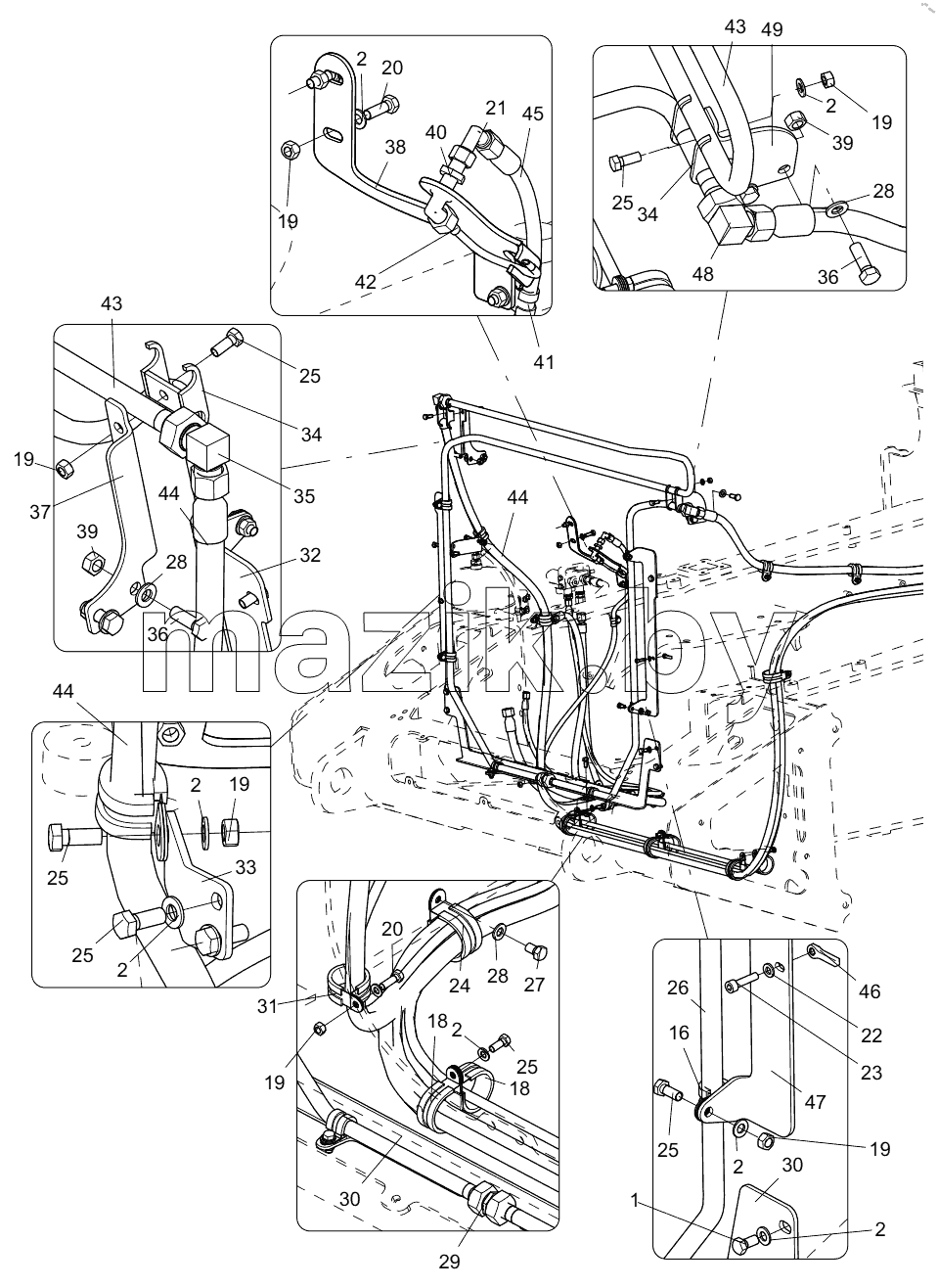  332107175 PNEUMATIC FRONT VEHICLE COMPONENT