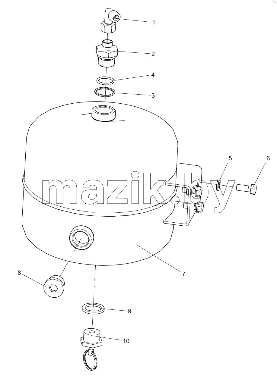  332107083 REGENERATION RESERVOIR COMPONENT